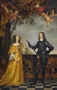 Willem II (1626-50), prince of Orange, and his wife Maria Stuart (1631-60)